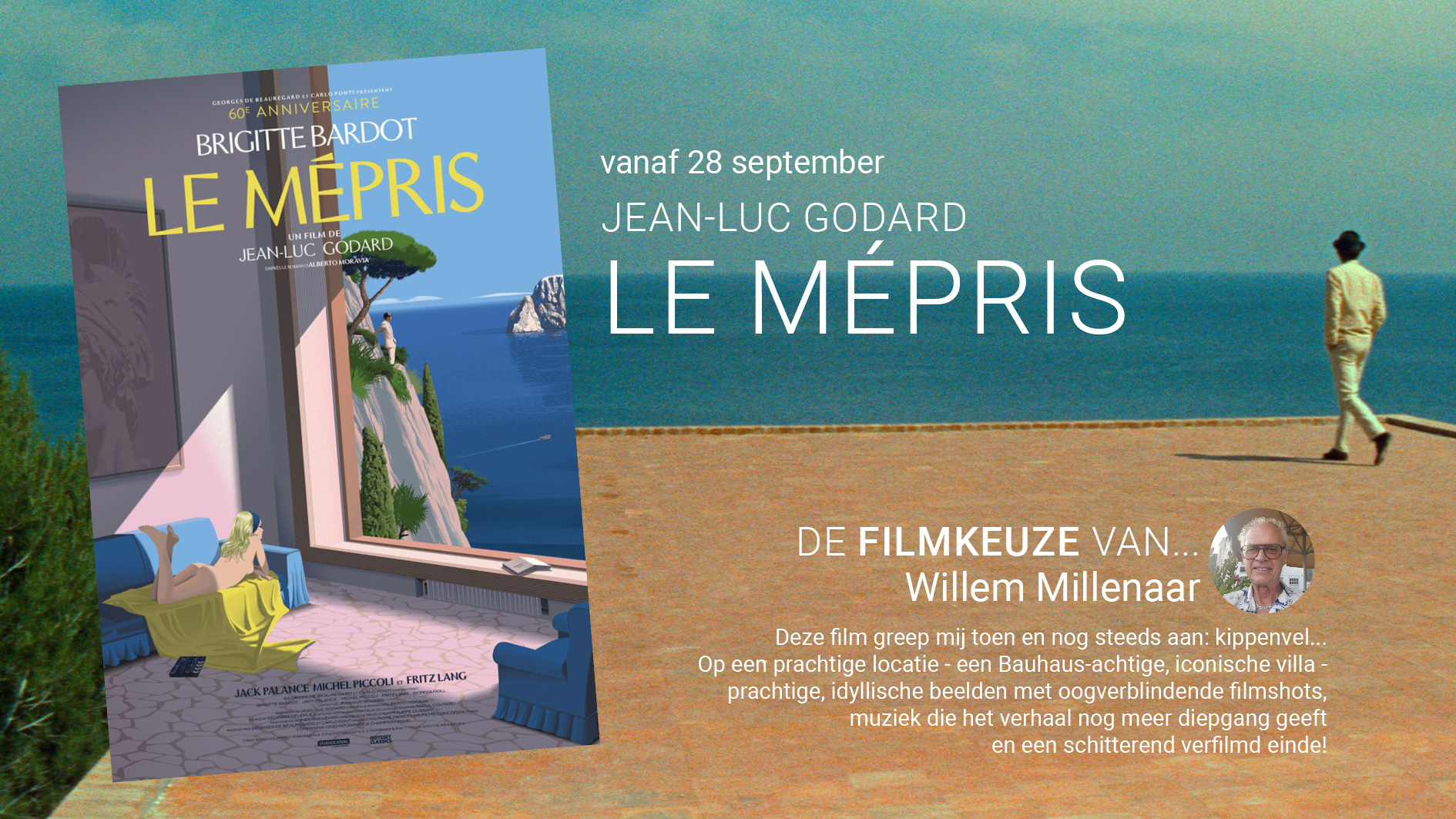 De filmkeuze van Willem Millenaar: Le Mépris